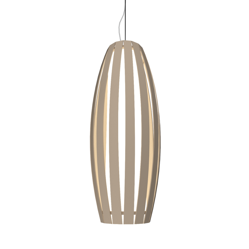 BARREL luminaire suspendu en bois du Brésil 304 / moyen