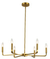 COLETTE luminaire suspendu doré CLT-246-AGB | Luminaire Plus.ca