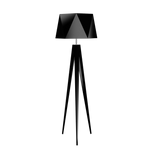 TRIPOD FACETED lampe en bois du Brésil 3034 | Luminaire Plus.ca
