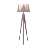 TRIPOD FACETED lampe de plancher en bois du Brésil 3034