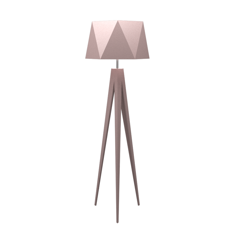 TRIPOD FACETED lampe en bois du Brésil 3034 | Luminaire Plus.ca