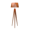 TRIPOD FACETED lampe en bois du Brésil 3034 | Luminaire Plus.ca