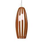 BARREL luminaire suspendu en bois du Brésil 305 | Luminaire Plus.ca