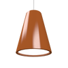 CONICAL luminaire suspendu en bois du Brésil 1130