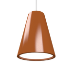 CONICAL luminaire suspendu en bois du Brésil 1130