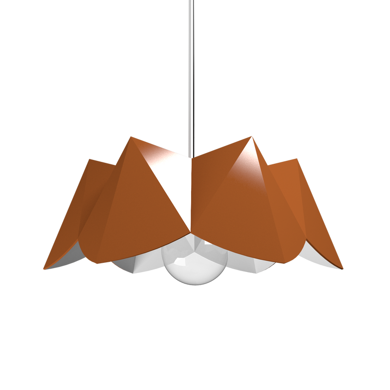 PHYSALIS luminaire suspendu en bois du Brésil 1283