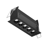 ENCASTRÉ linéaire multiple noir MSL5-CC-BK | Luminaire Plus.ca