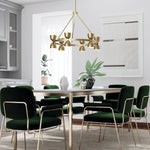 BALAND luminaire suspendu doré 52418BNBLED | Luminaire Plus.ca