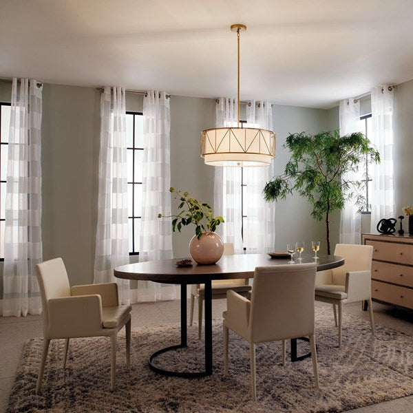 BIRKLEIGH luminaire suspendu doré 52072CLG | Luminaire Plus.ca