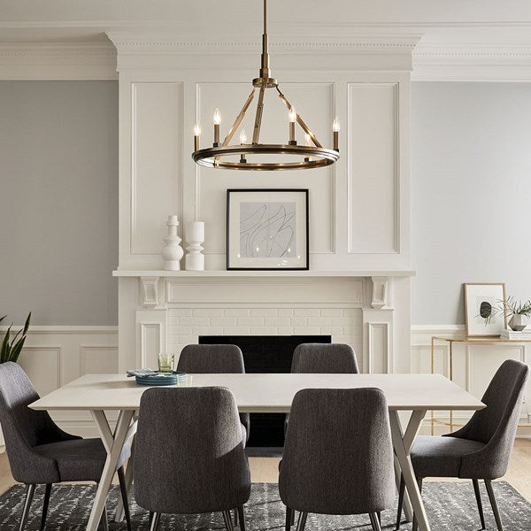 EMMALA luminaire suspendu doré et noir 52420BNB