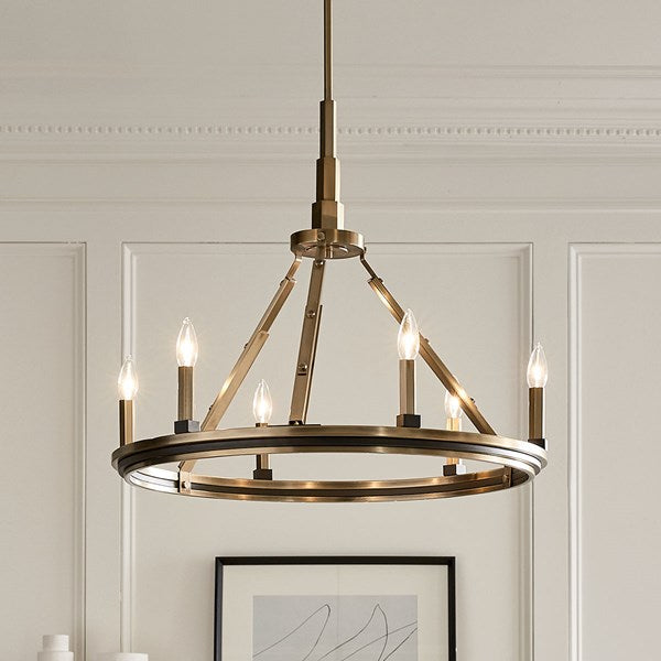 EMMALA luminaire suspendu doré et noir 52420BNB