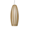 BARREL luminaire suspendu en bois du Brésil 305 | Luminaire Plus.ca