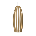BARREL luminaire suspendu en bois du Brésil 305 | Luminaire Plus.ca