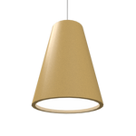 CONICAL luminaire suspendu en bois du Brésil 1130