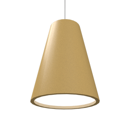 CONICAL luminaire suspendu en bois du Brésil 1130 | Luminaire Plus.ca