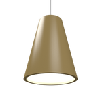 CONICAL luminaire suspendu en bois du Brésil 1130