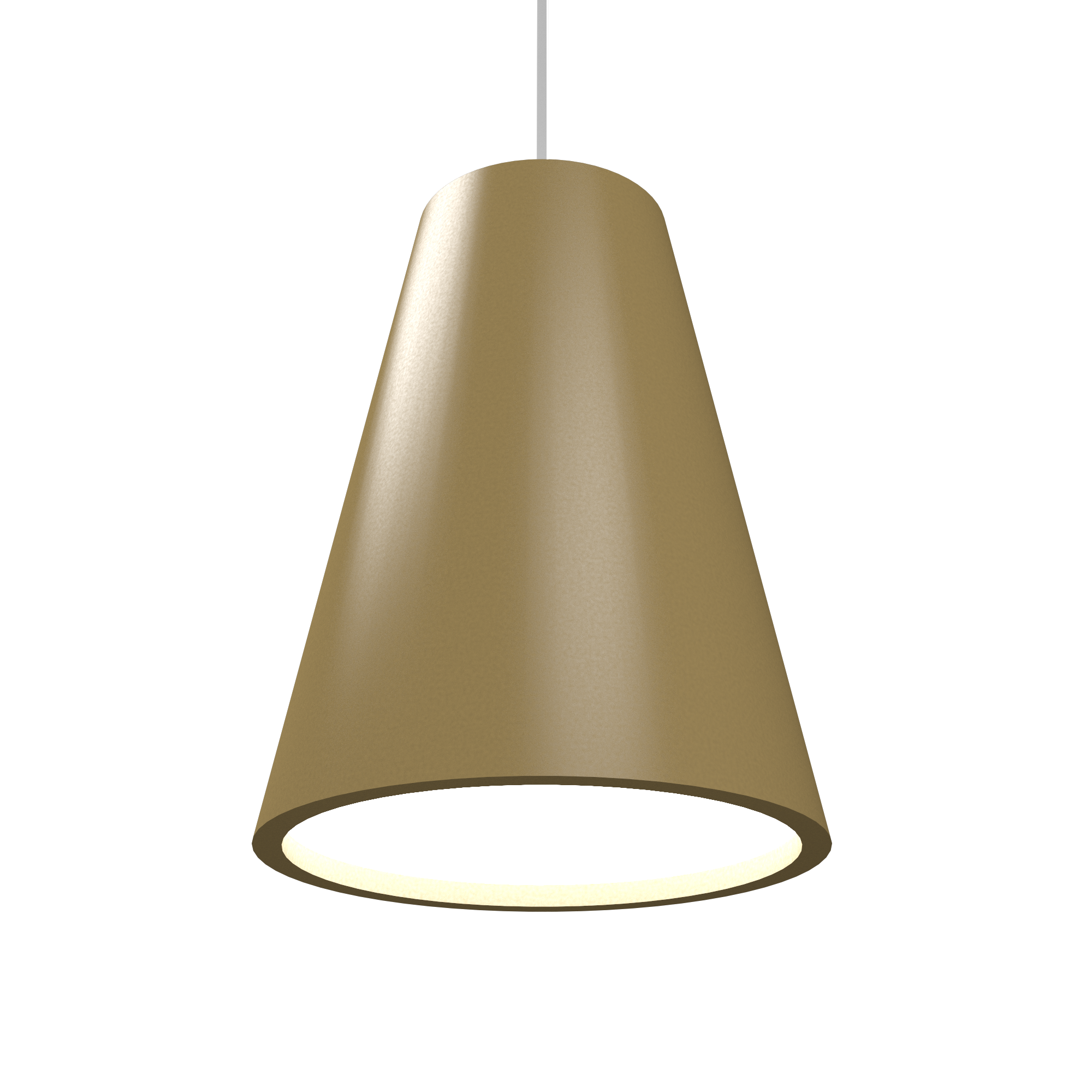 CONICAL luminaire suspendu en bois du Brésil 1130 | Luminaire Plus.ca