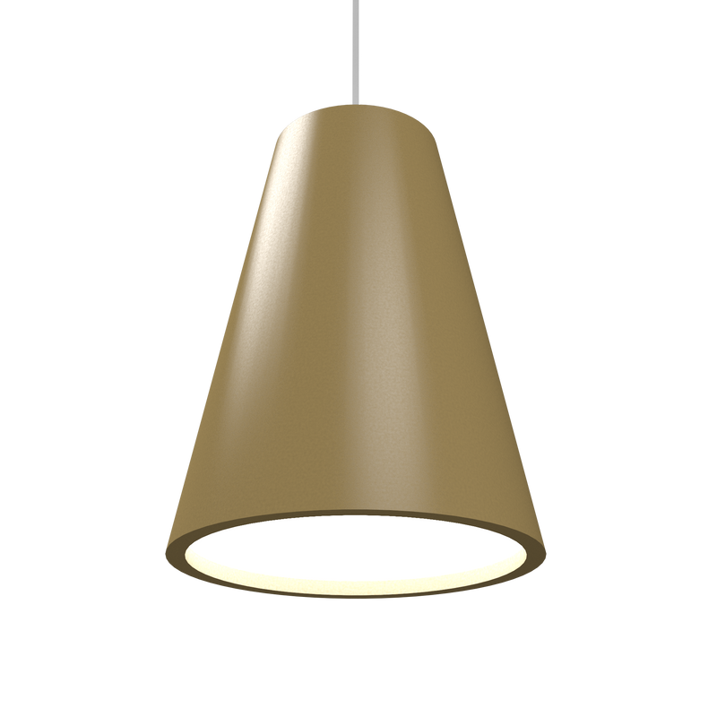 CONICAL luminaire suspendu en bois du Brésil 1130