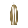 BARREL luminaire suspendu en bois du Brésil 305 | Luminaire Plus.ca