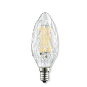 Ampoule DEL chandelle cristal 3K claire DVPD30138A | Luminaire Plus.ca