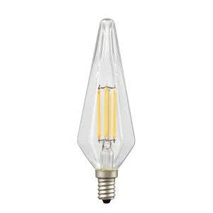 Ampoule DEL chandelle élancée 3K claire DVPD80138A| Luminaire Plus.ca