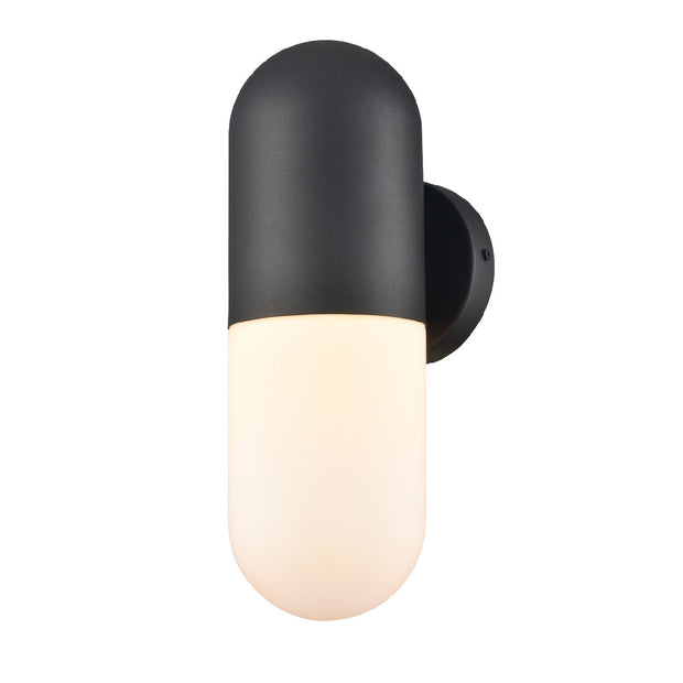 CAPSULE luminaire extérieur murale noir | Luminaire Plus.ca