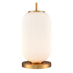 MOUNT PEARL lampe de table noir ou doré DVP40019 | Luminaire Plus.ca
