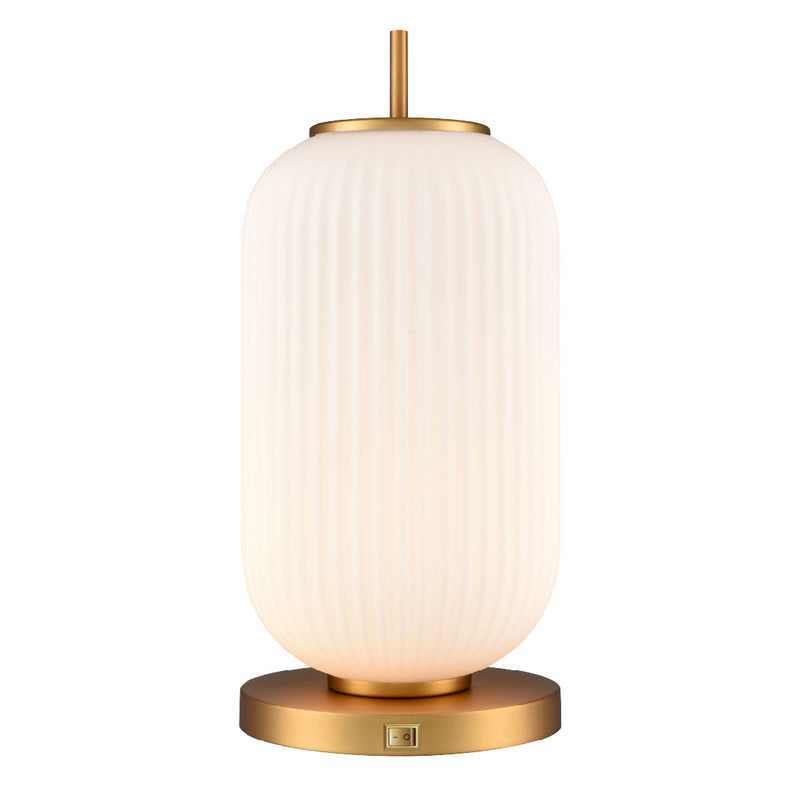 MOUNT PEARL lampe de table noir ou doré DVP40019 | Luminaire Plus.ca