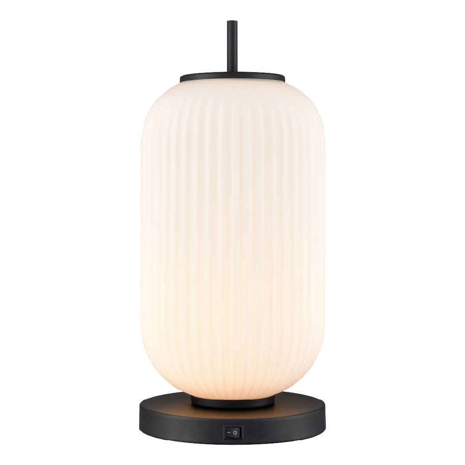 MOUNT PEARL lampe de table noir ou doré DVP40019 | Luminaire Plus.ca
