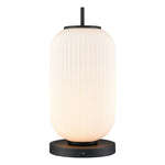 MOUNT PEARL lampe de table noir ou doré DVP40019