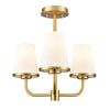 KANATA luminaire plafonnier noir ou doré DVP48012 | Luminaire Plus.ca