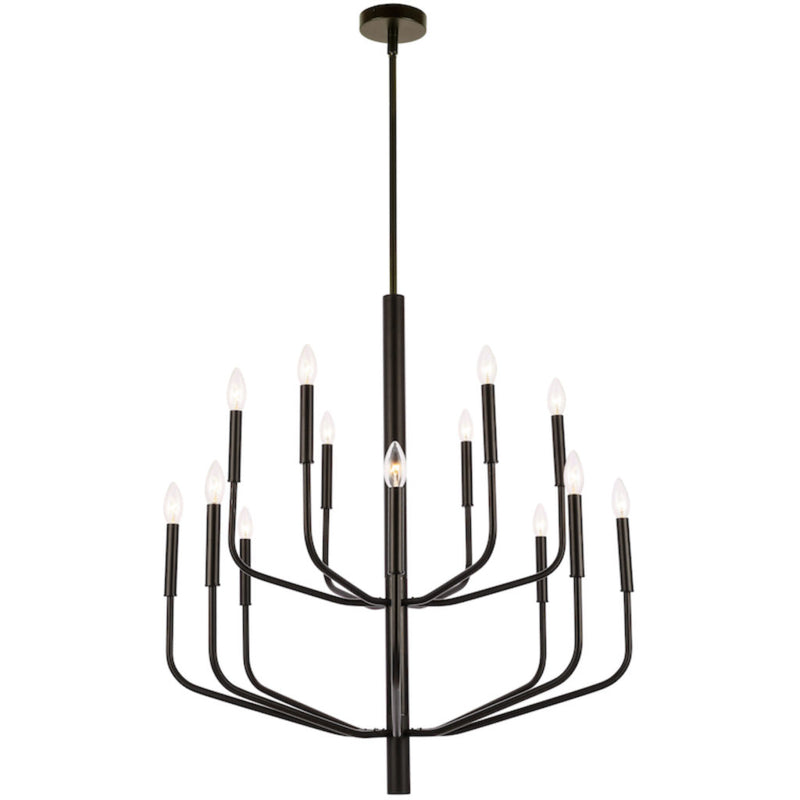 ELEANOR luminaire suspendu noir ELN-3214C-MB