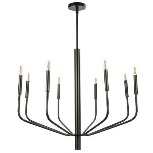 ELEANOR luminaire suspendu noir ELN-328C-MB | Luminaire Plus.ca