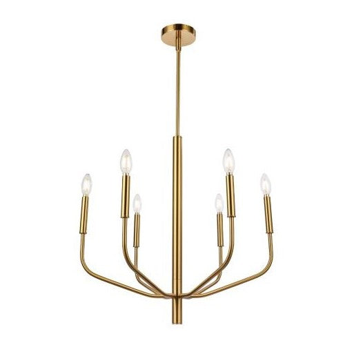 ELEANOR luminaire suspendu doré ELN-246C-AGB | Luminaire Plus.ca