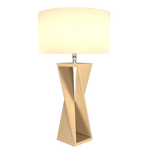 SPIN lampe de table en bois du Brésil 7044 | Luminaire Plus.ca
