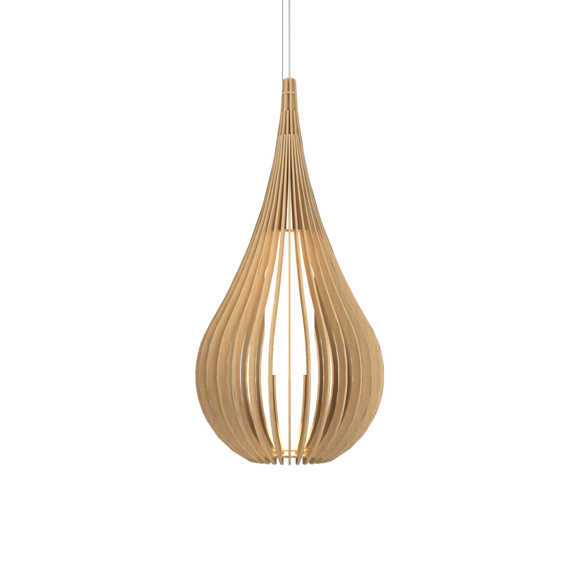 CAPPADOCCIA luminaire suspendu en bois du Brésil 1310