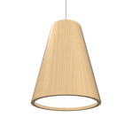 CONICAL luminaire suspendu en bois du Brésil 1130