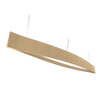 CANOE luminaire suspendu en bois du Brésil 1279LED