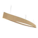 CANOE luminaire suspendu en bois du Brésil 1279LED