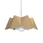 PHYSALIS luminaire suspendu en bois du Brésil 1283