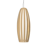 BARREL luminaire suspendu en bois du Brésil 305 | Luminaire Plus.ca