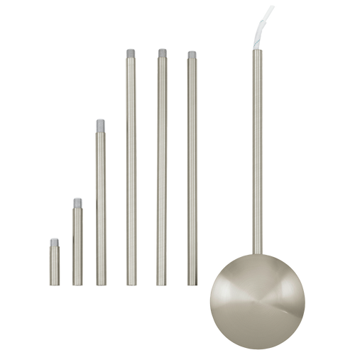 EXTENSION nickel brossé pour luminaire 88969A | Luminaire Plus.ca
