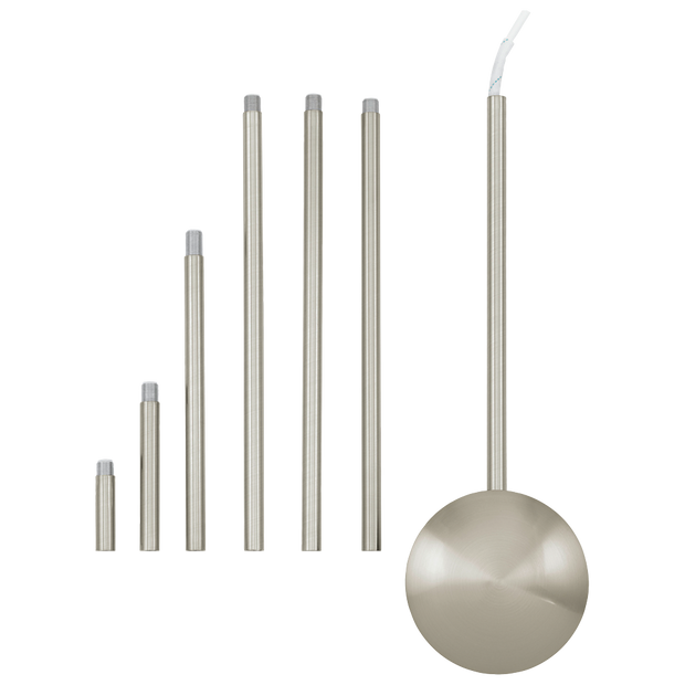 EXTENSION nickel brossé pour luminaire 88969A | Luminaire Plus.ca