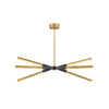 RAE luminaire suspendu doré et noir FR30618LCB | Luminaire Plus.ca
