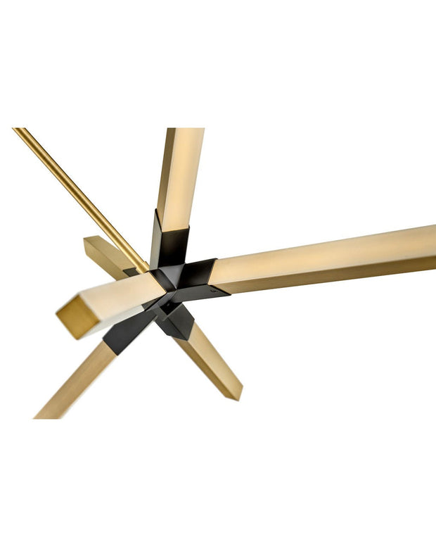 RAE luminaire suspendu doré et noir FR30618LCB | Luminaire Plus.ca