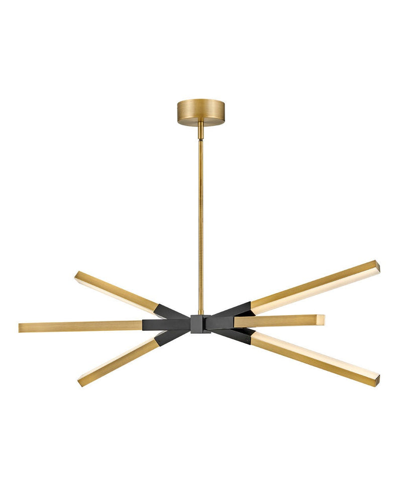 RAE luminaire suspendu doré et noir FR30618LCB | Luminaire Plus.ca