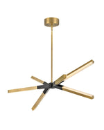 RAE luminaire suspendu doré et noir FR30618LCB | Luminaire Plus.ca