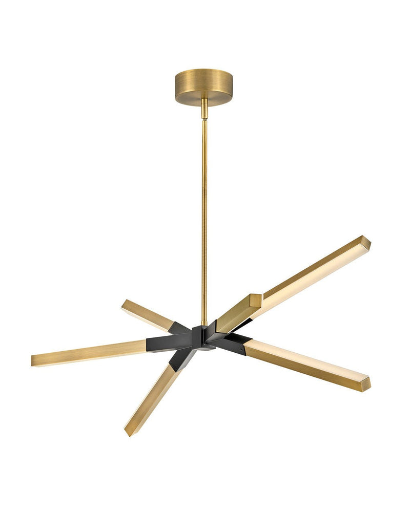 RAE luminaire suspendu doré et noir FR30618LCB | Luminaire Plus.ca
