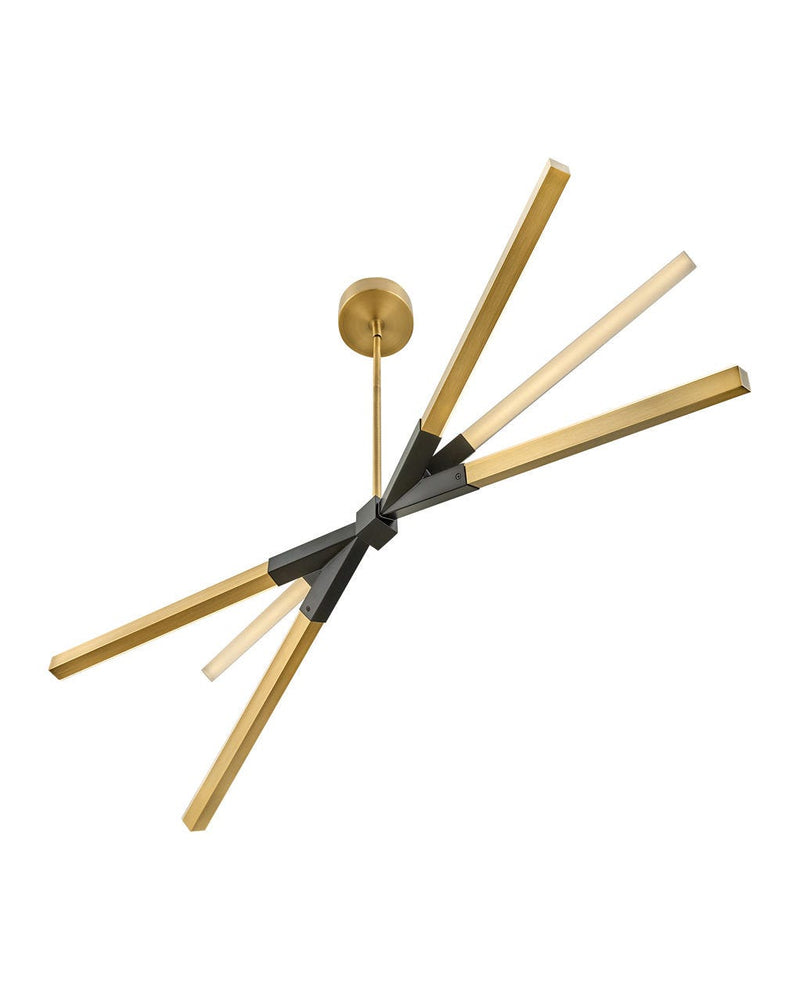 RAE luminaire suspendu doré et noir FR30618LCB | Luminaire Plus.ca
