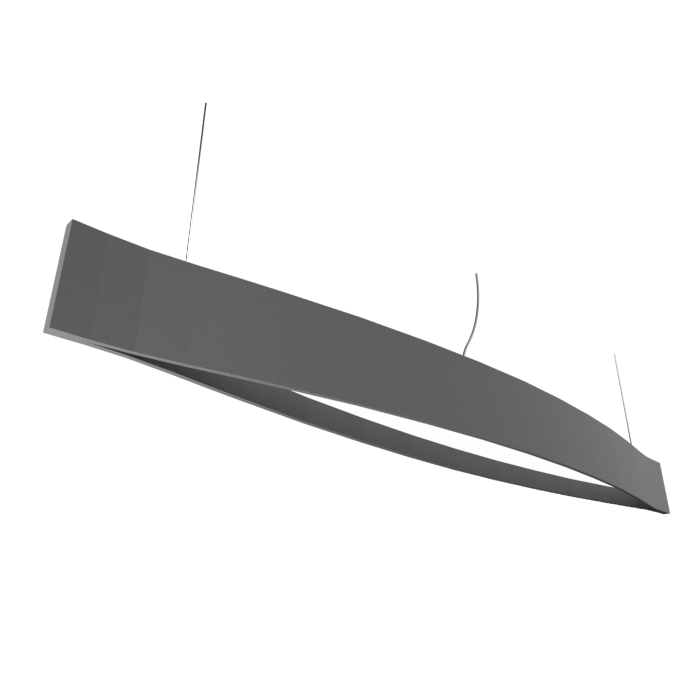 CANOE luminaire suspendu en bois du Brésil 1279LED